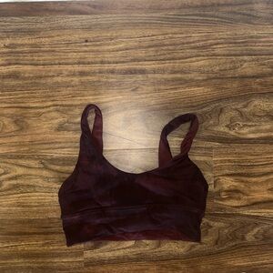 Lululemon Maroon Align Sports Bra